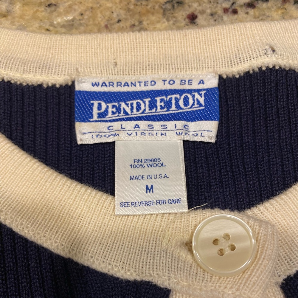 Pendleton Wool Cardigan - Picture 2 of 6
